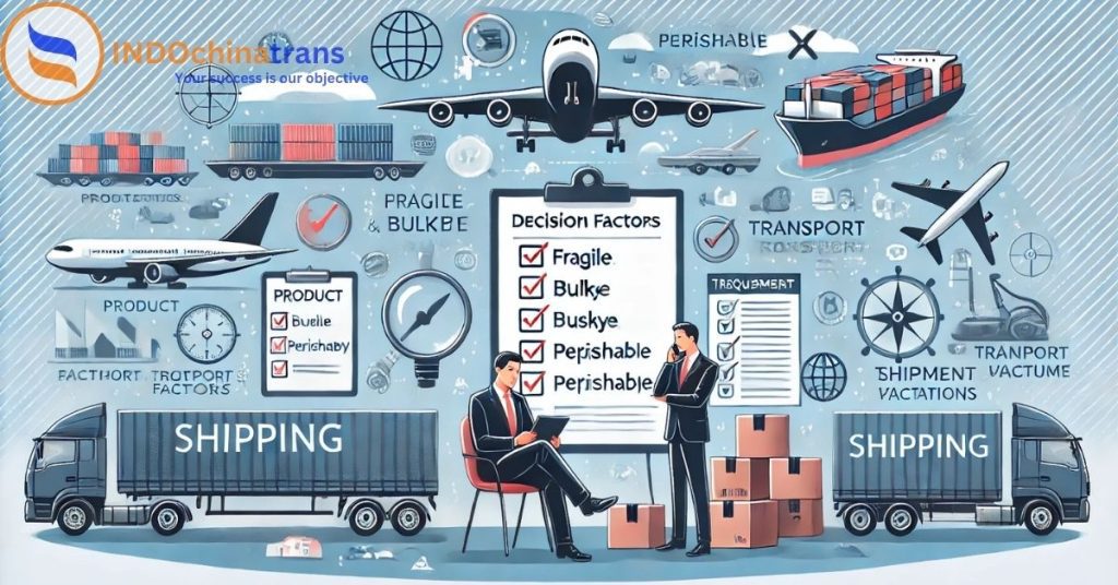 Cách Để Lựa Chọn Dịch Vụ Vận Chuyển Phù Hợp – Vận tải hàng hóa INDOCHINATRANS