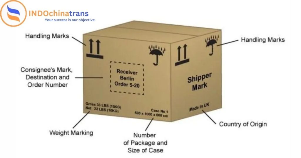 Shipping Mark là gì? – Vận Tải Hàng Hóa INDOCHINATRANS