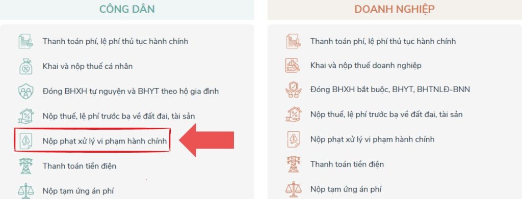 Tra Cứu Quyết Định Xử Phạt - Hướng Dẫn Nộp Phạt Vi Phạm Giao Thông Online