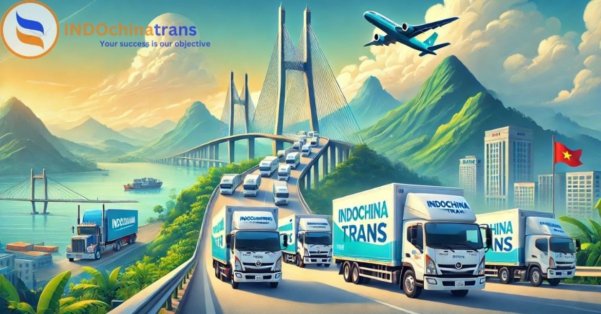 Xe Tải Chở Hàng Đà Nẵng Của INDOCHINATRANS