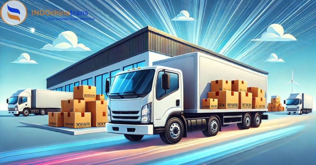 Xe Tải Chở Hàng Giá Rẻ Nhanh Chóng - Vận Tải INDOCHINATRANS