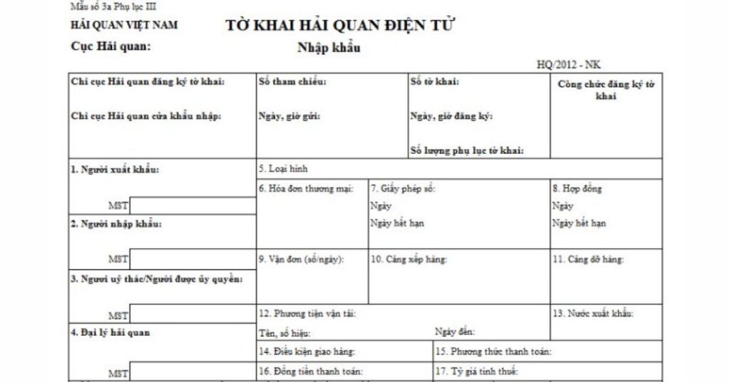 Hướng Dẫn Tra Cứu Tờ Khai Hải Quan