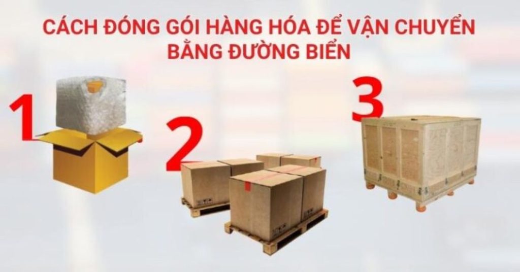 Quy Cách Đóng Gói Hàng Hóa Trong Vận Chuyển Đường Biển