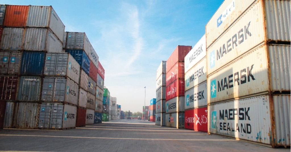 Bãi container rỗng là gì?