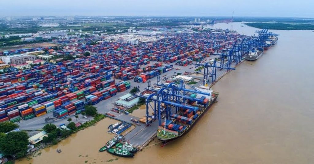 Cảng container - Cảng Sài Gòn (TP. Hồ Chí Minh)