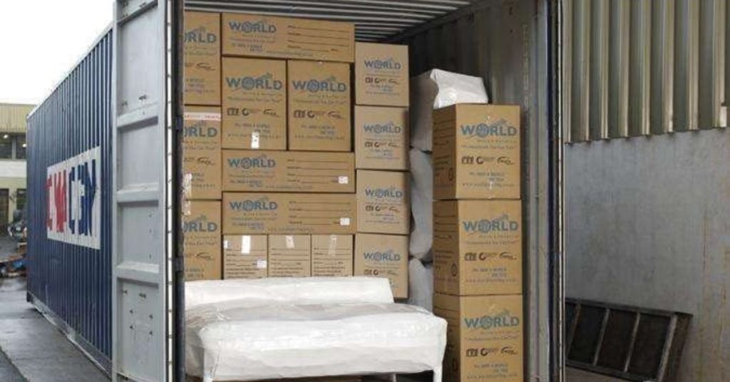 Quy trình đóng hàng vào container