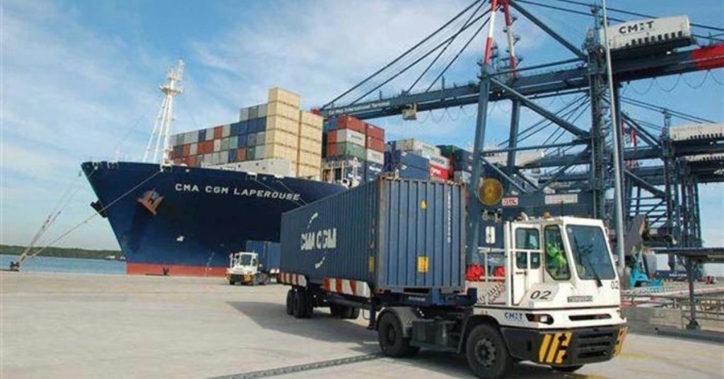 Quy trình xếp dỡ hàng hóa container